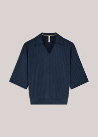 Pinstripe Polo Shirt