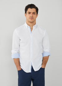 Plain Colour Slim Fit Shirt