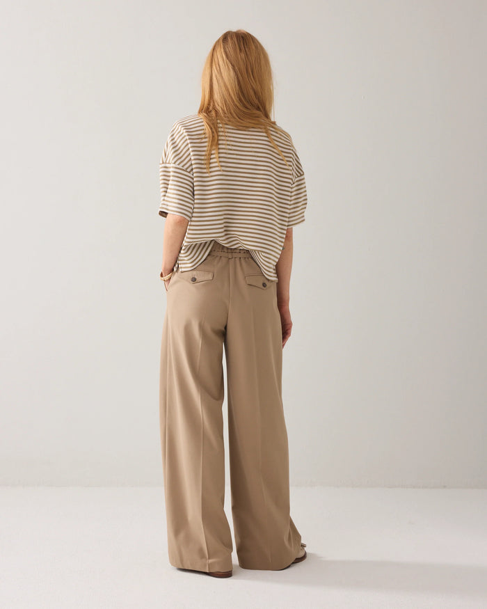 Pleated Trousers in Viscose