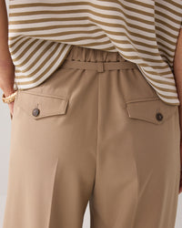 Pleated Trousers in Viscose