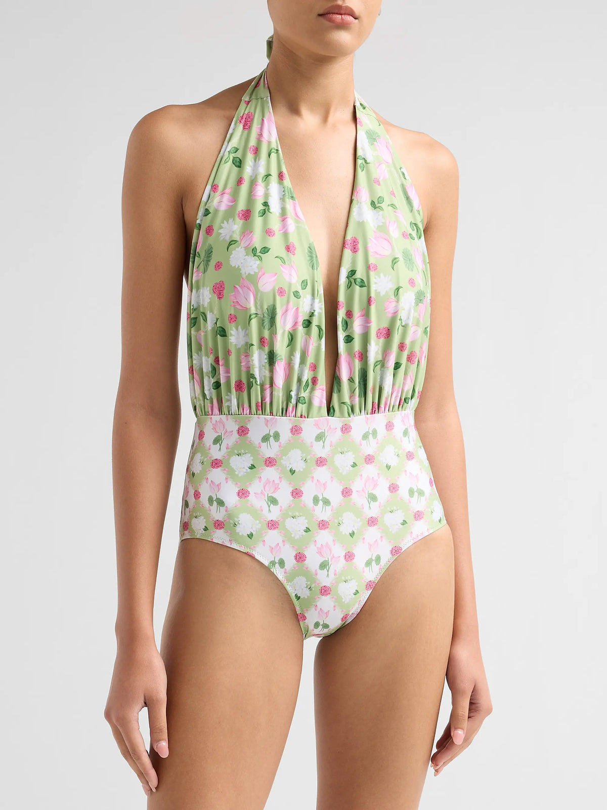 Plunge Neck Maillot