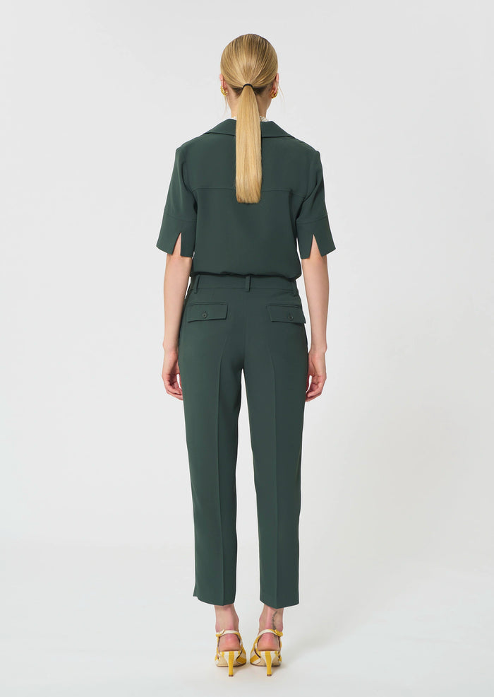 Polo Fluid Crepe Trousers