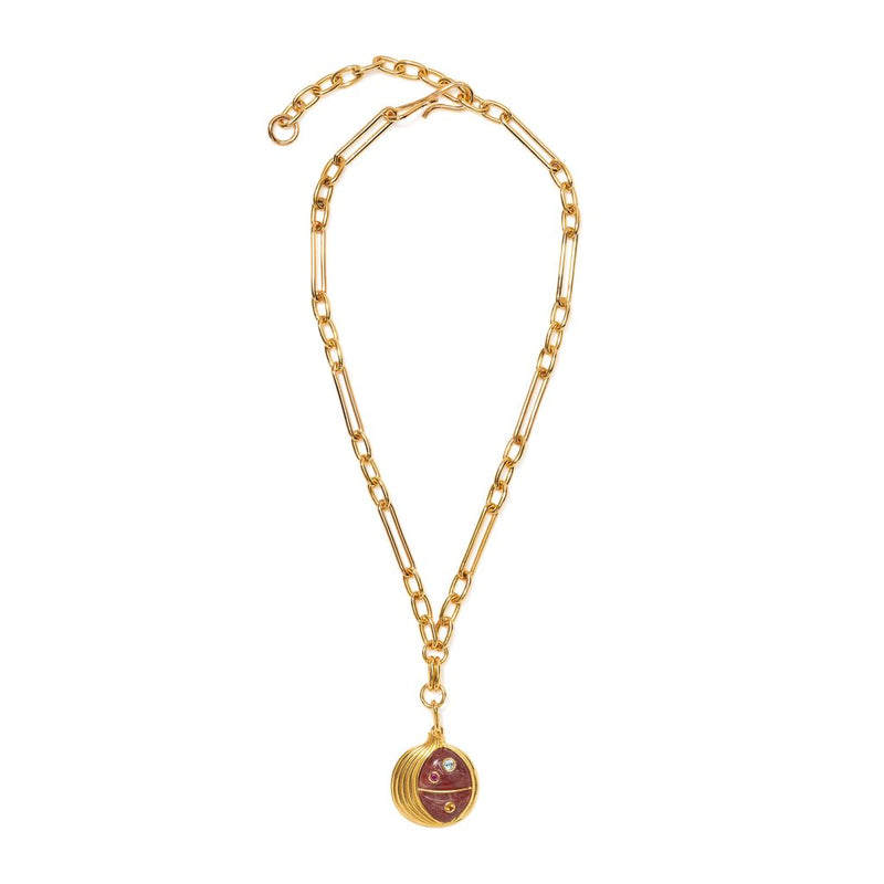 Pomegranate Pendant Necklace