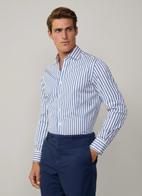 Poplin Wide Stripe Shirt