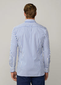 Poplin Wide Stripe Shirt