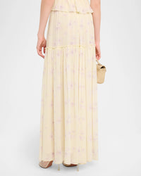 Positano Floral Skirt