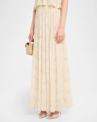 Positano Floral Skirt