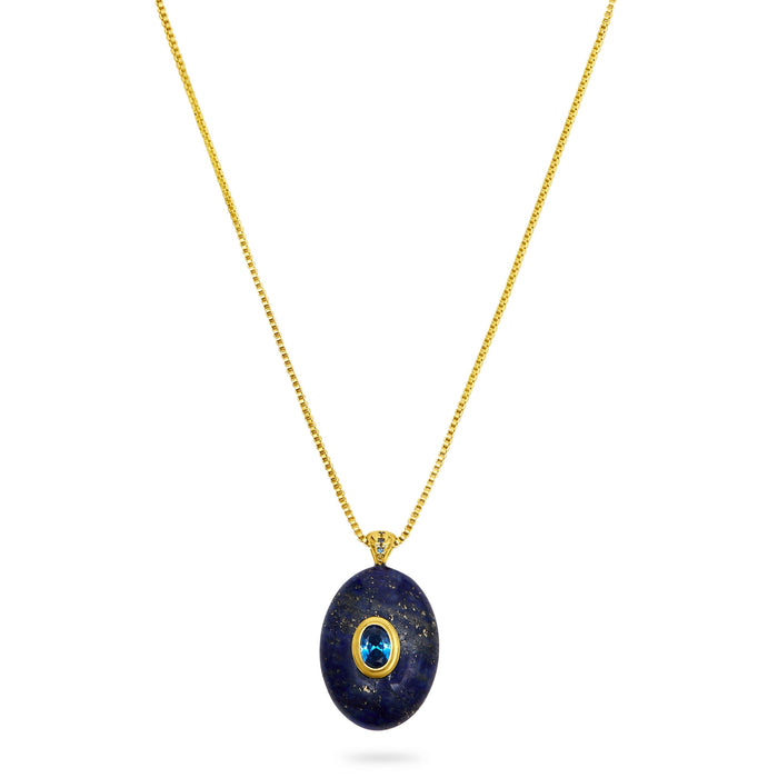 Oval Pendant Necklace