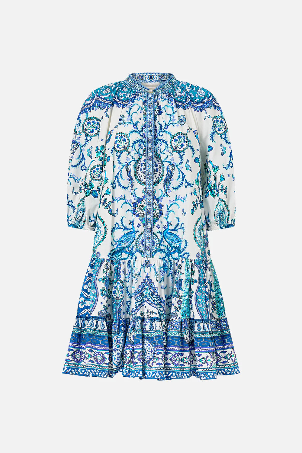 Puff Sleeve Shirt Dress
