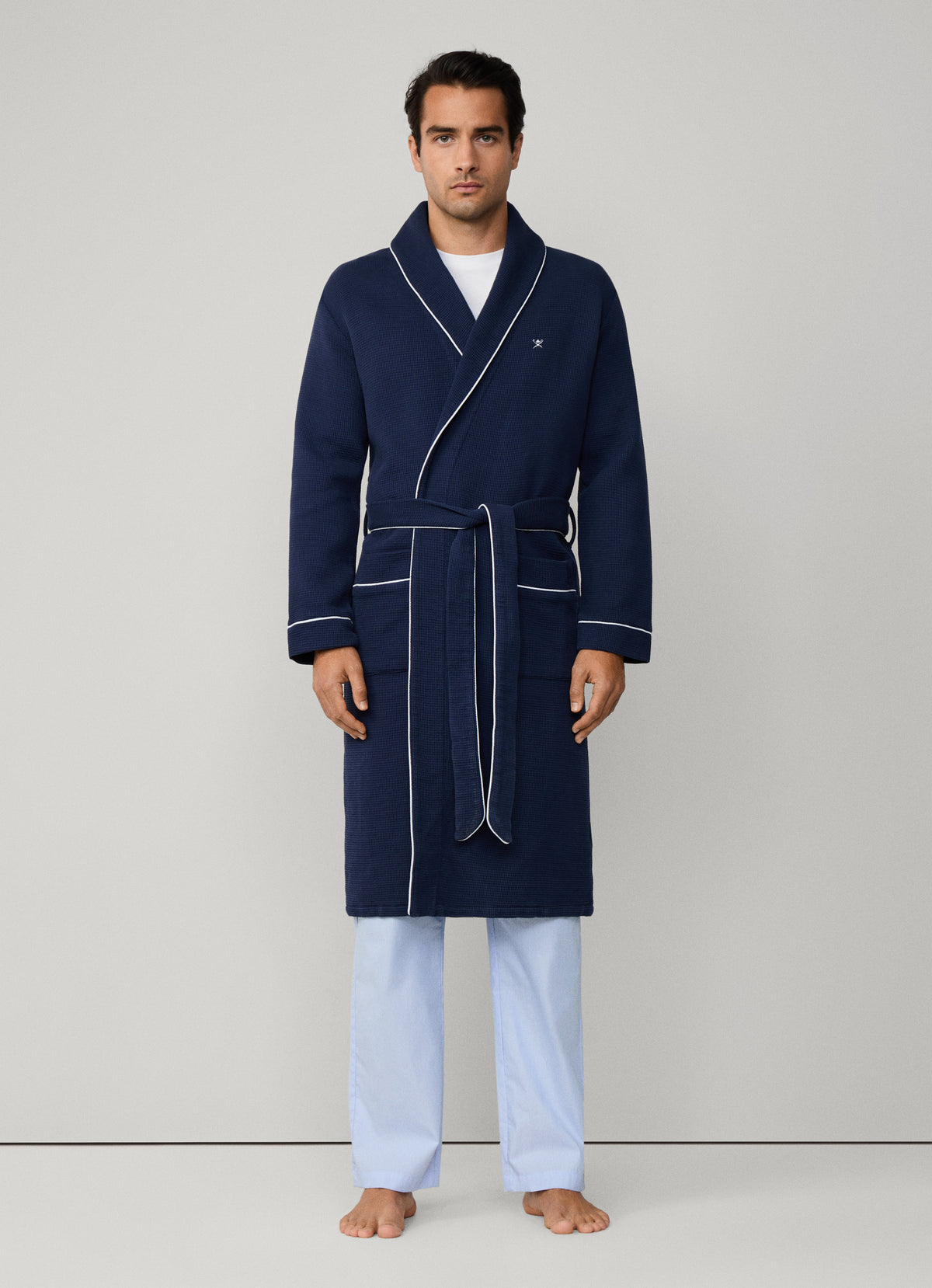 Pure Cotton Waffle Robe