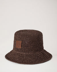 Raffia Mulberry Tree Bucket Hat
