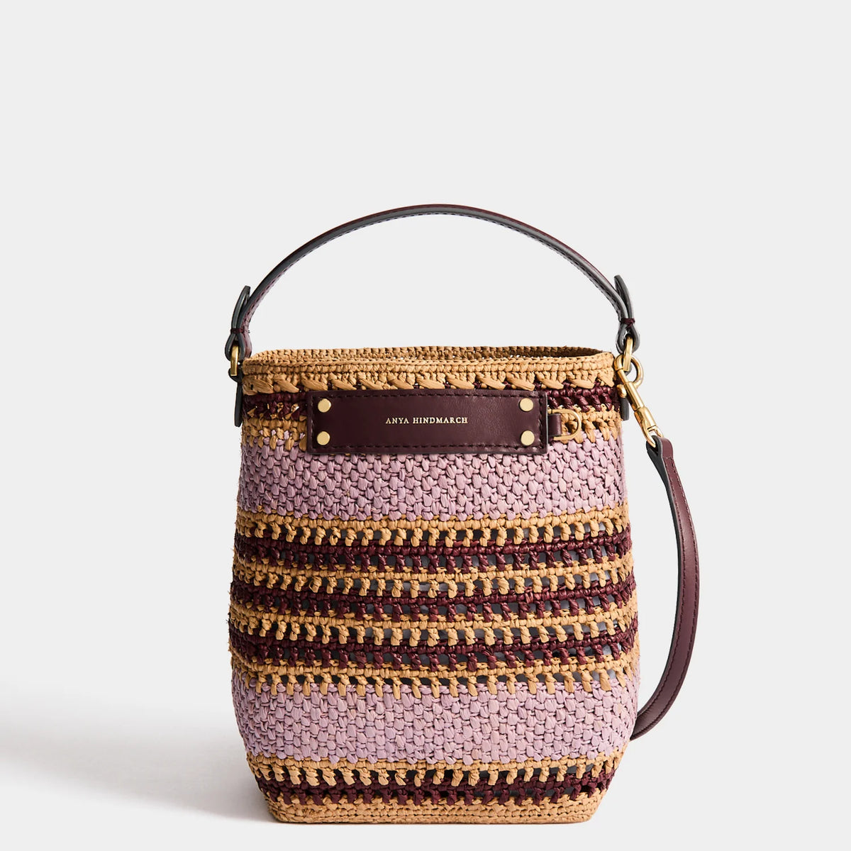 Raffia Stripe Cross-body