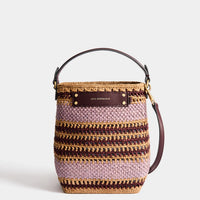 Raffia Stripe Cross-body