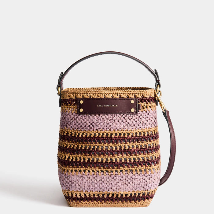 Raffia Stripe Cross-body