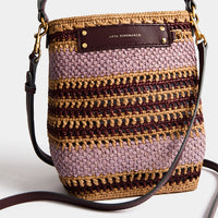Raffia Stripe Cross-body