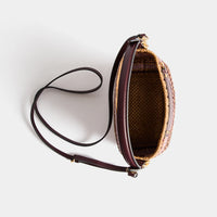 Raffia Stripe Cross-body