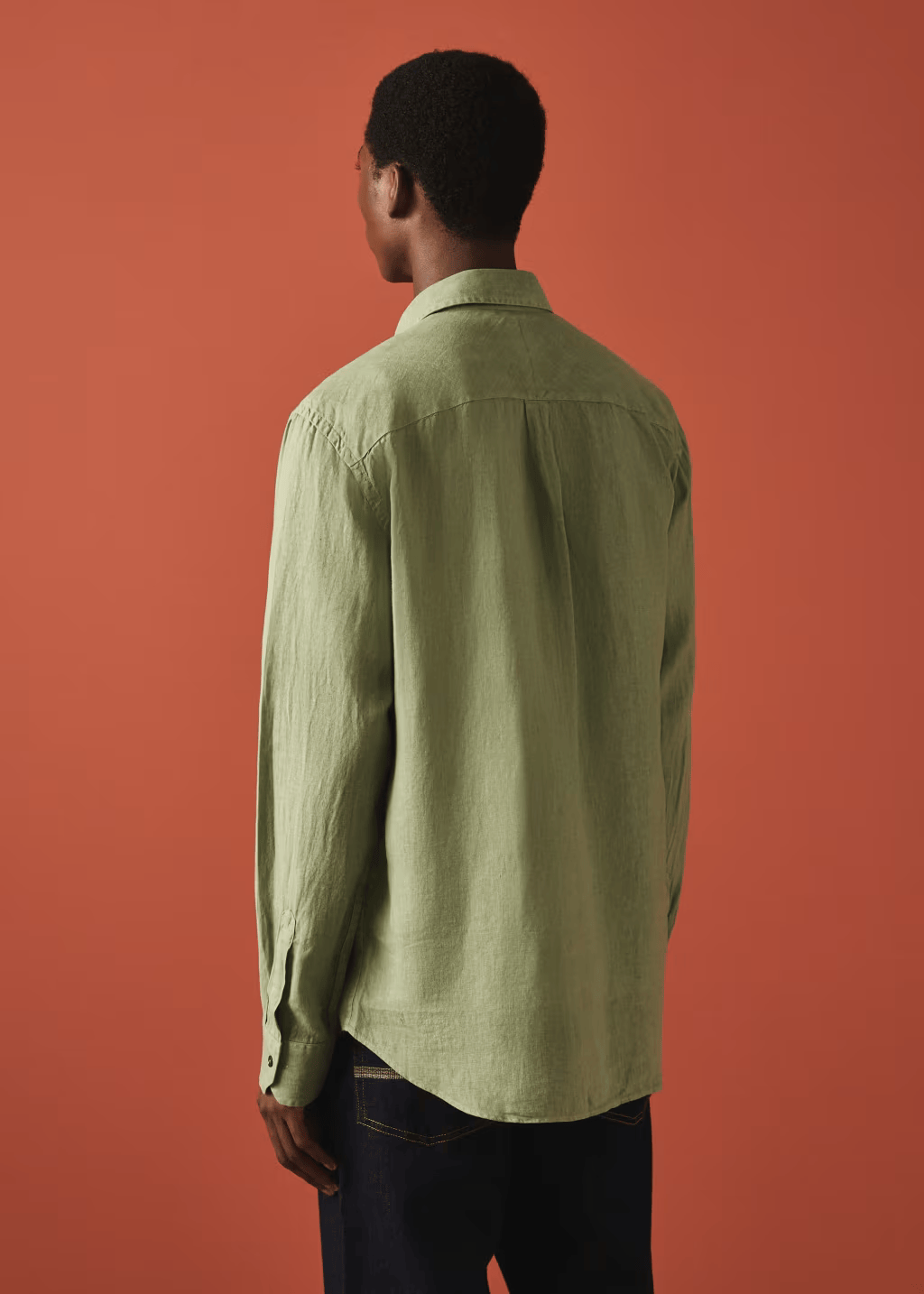 Regular-Fit Linen Shirt