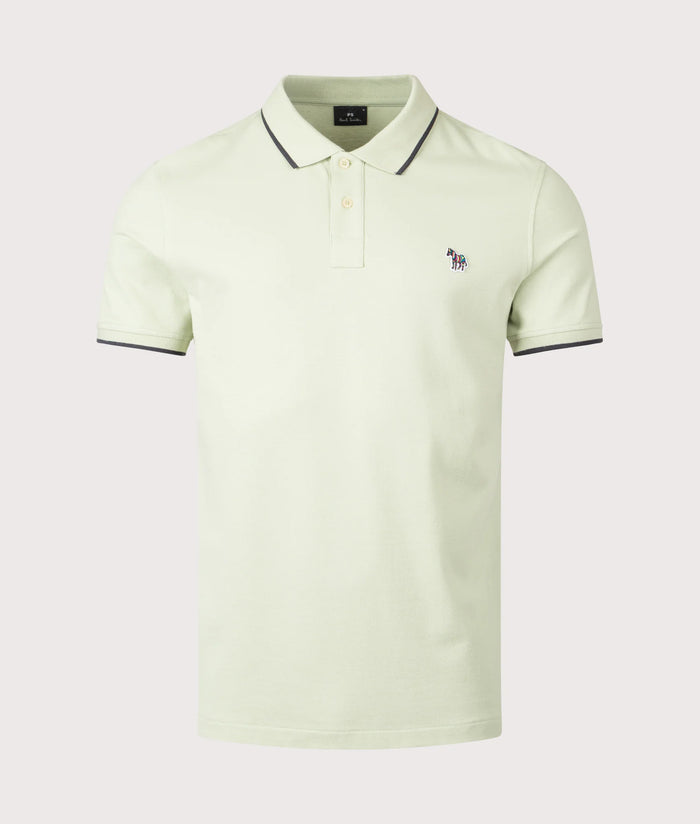 Regular Fit Zebra Badge Polo