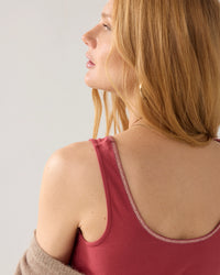 Reversible Singlet w Glitter Trim