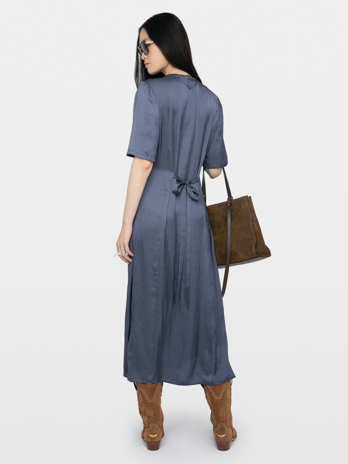 Rodalan Satin Dress