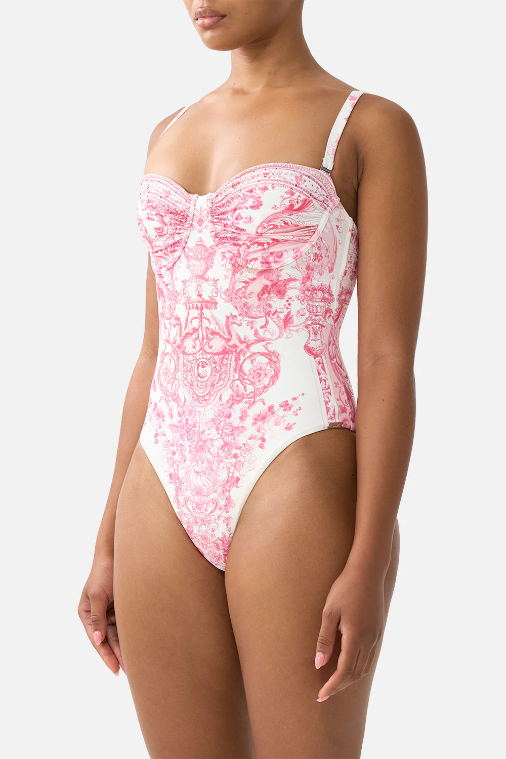 Ruched Cup One Piece