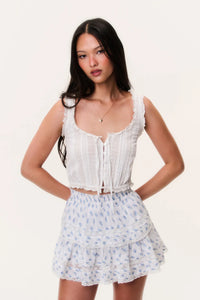 Ruffle Mini Skirt