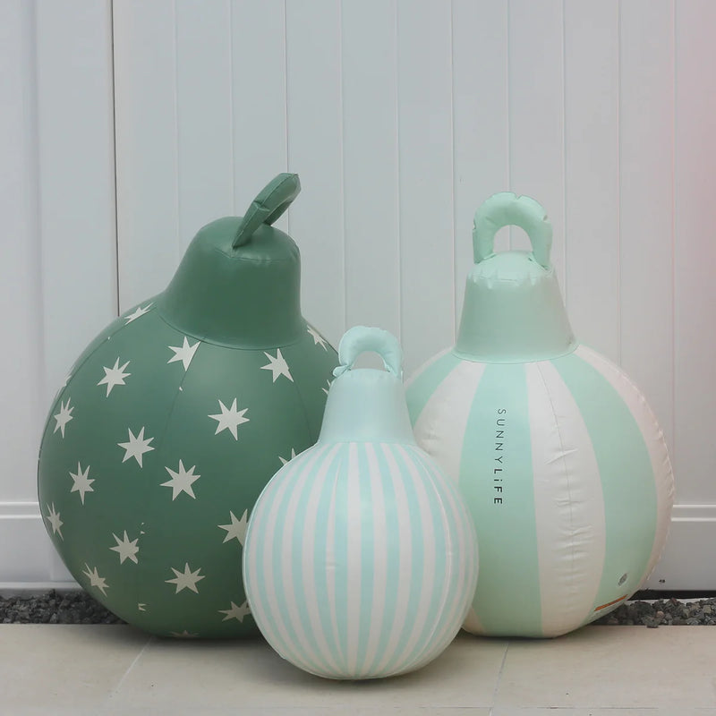 Light Up Christmas Baubles Set of 3