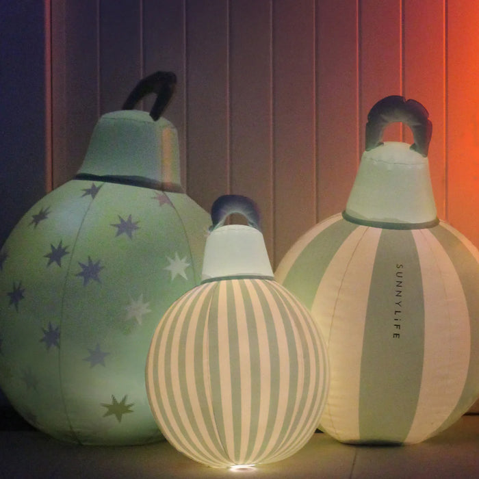 Light Up Christmas Baubles Set of 3