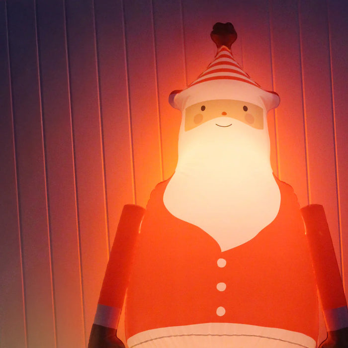 Light Up Inflatable Christmas Santa
