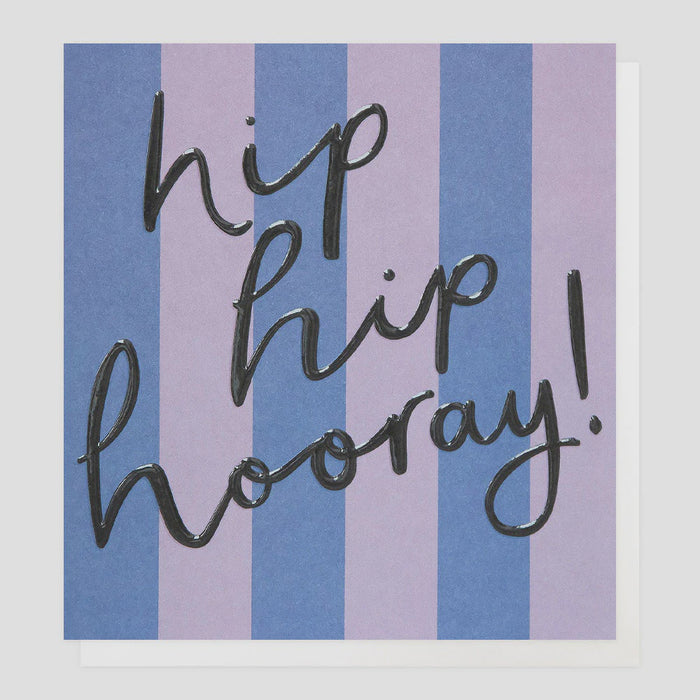 Blue Stripe Hip Hip Hooray