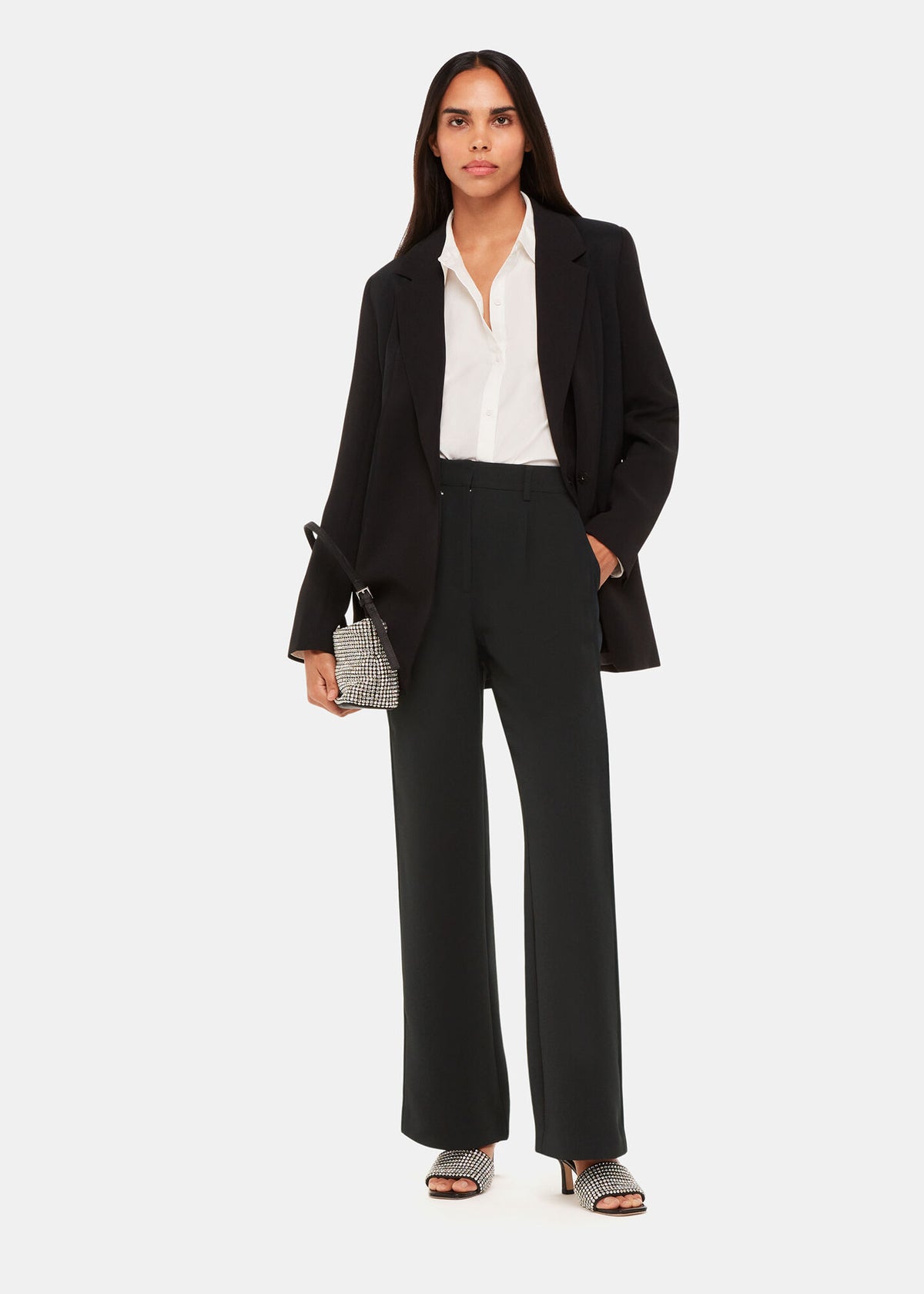 Satine Side Stripe Trousers