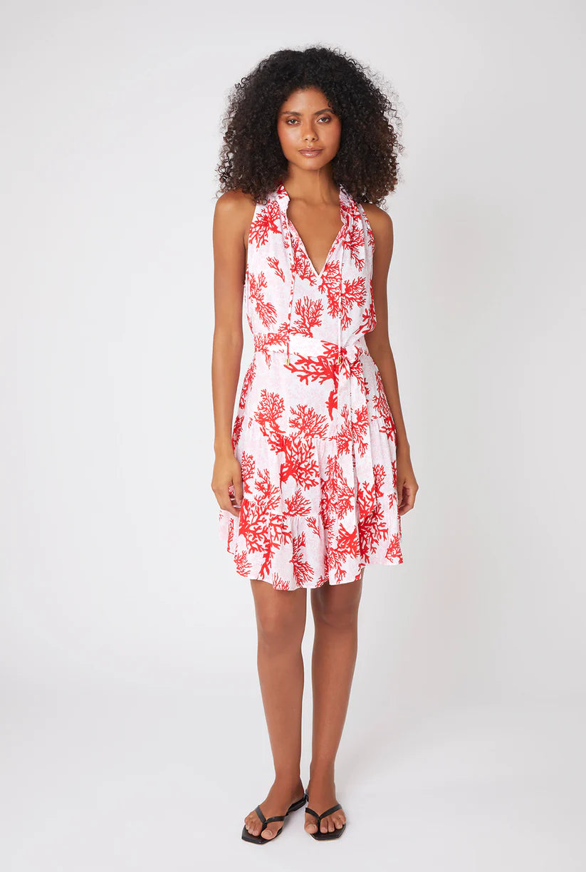 Scala Tiered Mini Dress