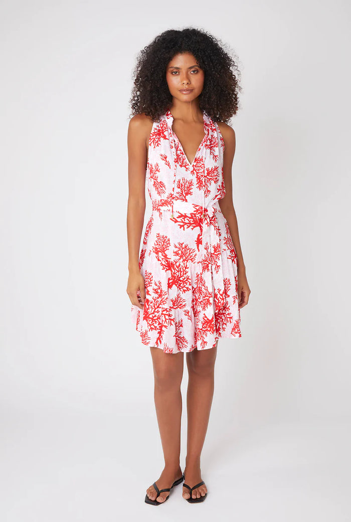 Scala Tiered Mini Dress