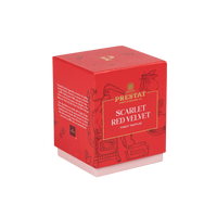 Scarlet Red Velvet Truffle Cube