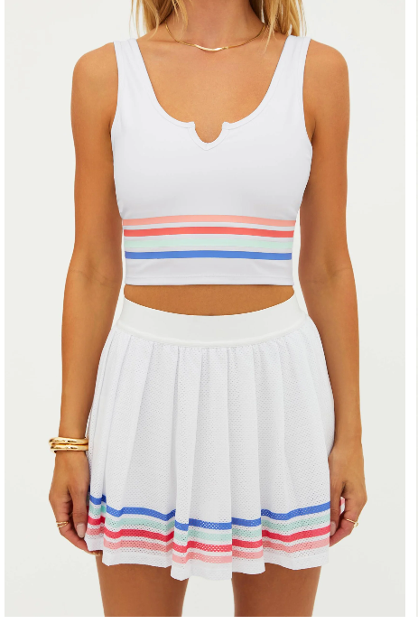 Irina Skirt White Horizon