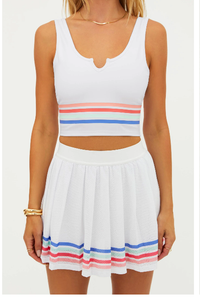 Irina Skirt White Horizon