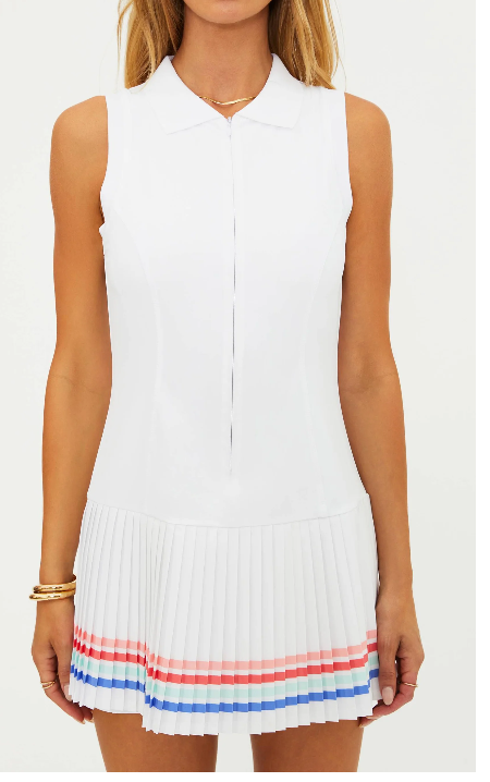 Bria Dress White Horizon