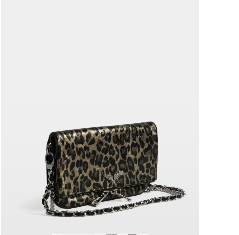 Rock Nano Leopard Clutch