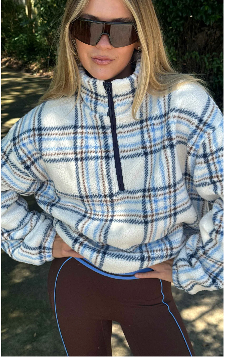 Leona Sherpa Opal Sky