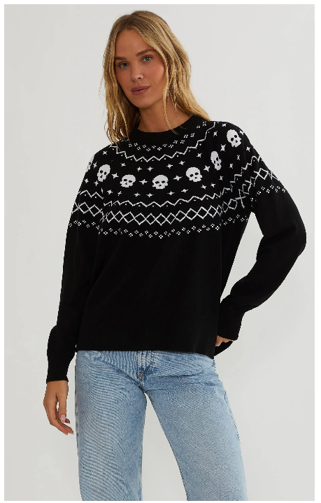 Elizabeth Sweater Shadow Fair Isle