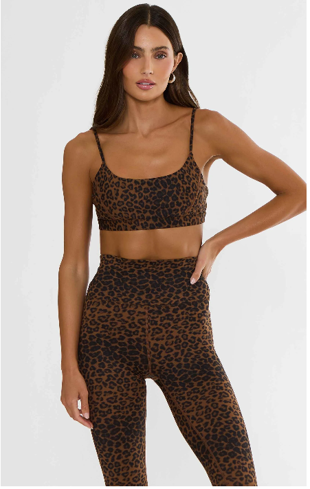 Sara Top Caramel Leopard