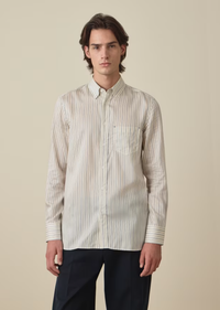 Regular-Fit Lyocell-Silk Shirt
