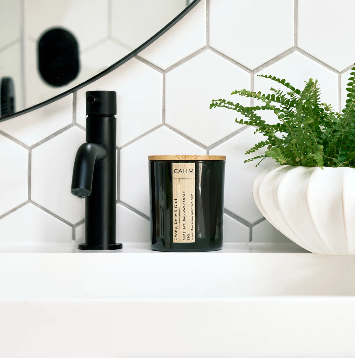 Peony, Rose & Oud Candle