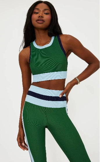 GWEN TOP IVY COLORBLOCK