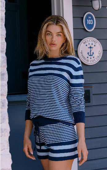 BALBOA SHORT IVY STRIPE