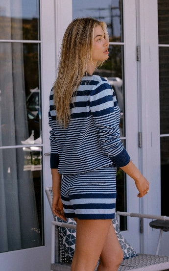 BALBOA SHORT IVY STRIPE