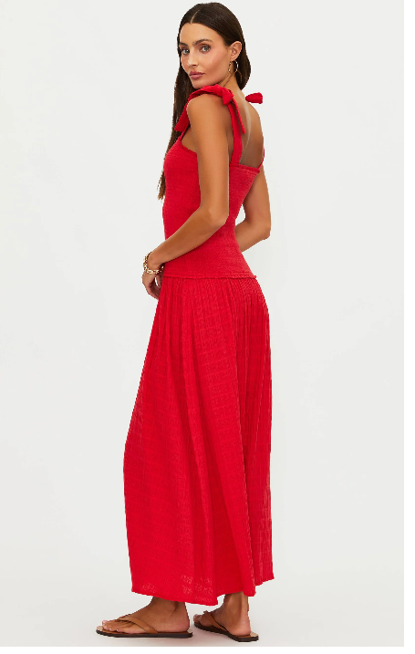 Isadora Dress Crimson