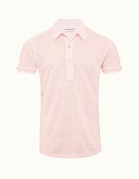 Sebastian Linen Polo Shirt