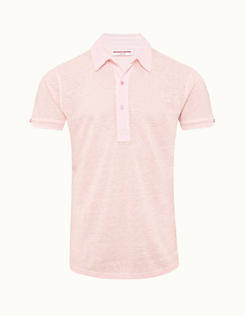 Sebastian Linen Polo Shirt