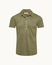 Sebastian Linen Polo Shirt